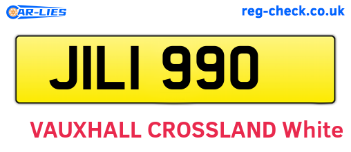 JIL1990 are the vehicle registration plates.