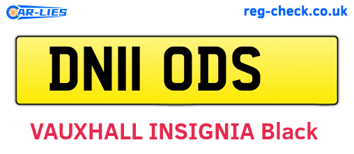 DN11ODS are the vehicle registration plates.