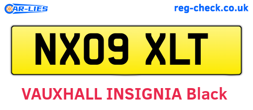 NX09XLT are the vehicle registration plates.