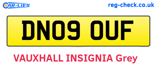 DN09OUF are the vehicle registration plates.