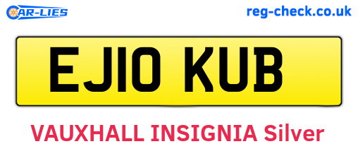 EJ10KUB are the vehicle registration plates.