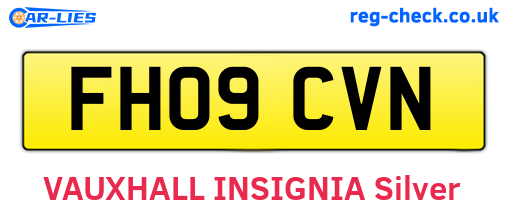 FH09CVN are the vehicle registration plates.