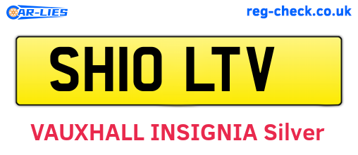 SH10LTV are the vehicle registration plates.