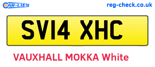 SV14XHC are the vehicle registration plates.