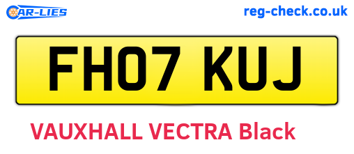 FH07KUJ are the vehicle registration plates.