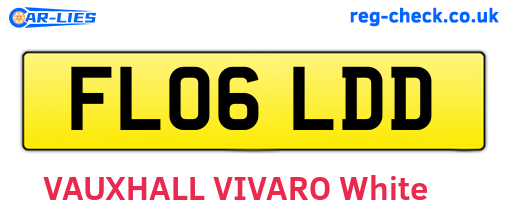 FL06LDD are the vehicle registration plates.