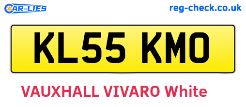 KL55KMO are the vehicle registration plates.