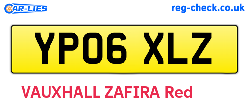 YP06XLZ are the vehicle registration plates.