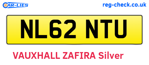 NL62NTU are the vehicle registration plates.