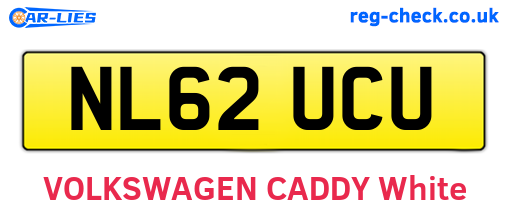 NL62UCU are the vehicle registration plates.