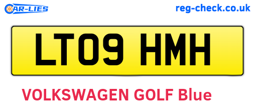 LT09HMH are the vehicle registration plates.