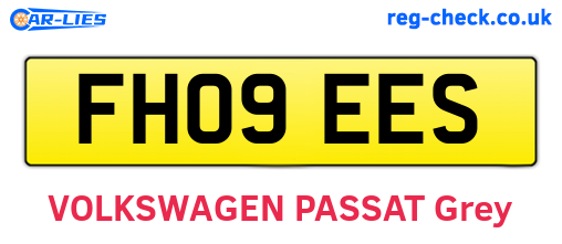 FH09EES are the vehicle registration plates.