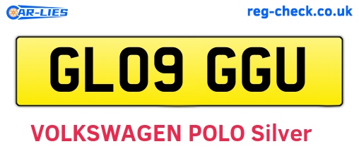 GL09GGU are the vehicle registration plates.