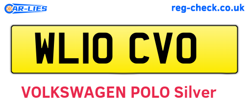 WL10CVO are the vehicle registration plates.