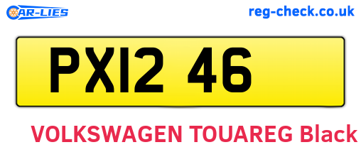 PXI246 are the vehicle registration plates.