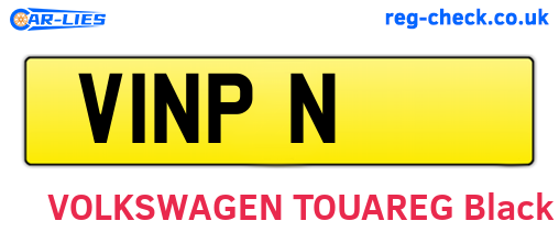 V1NPN are the vehicle registration plates.