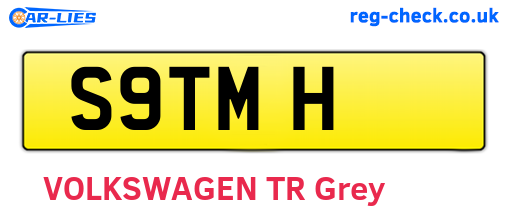 S9TMH are the vehicle registration plates.