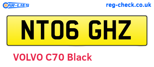 NT06GHZ are the vehicle registration plates.