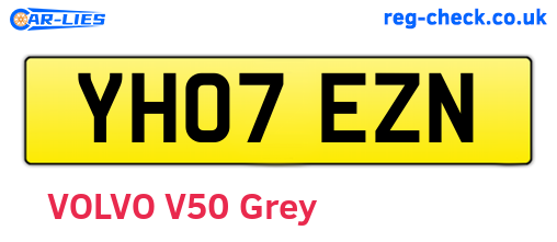 YH07EZN are the vehicle registration plates.
