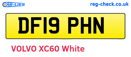 DF19PHN are the vehicle registration plates.