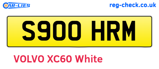 S900HRM are the vehicle registration plates.