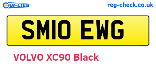 SM10EWG are the vehicle registration plates.