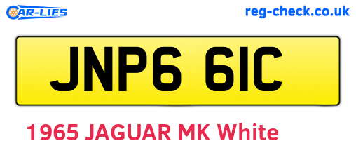 JNP661C are the vehicle registration plates.