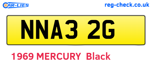 NNA32G are the vehicle registration plates.