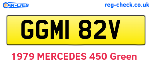 GGM182V are the vehicle registration plates.