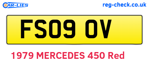 FSO90V are the vehicle registration plates.