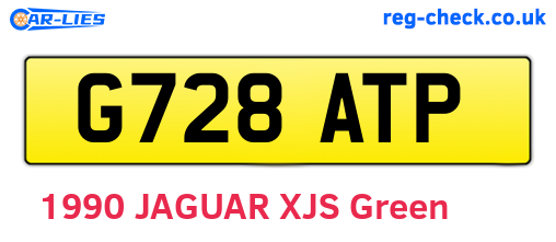 G728ATP are the vehicle registration plates.