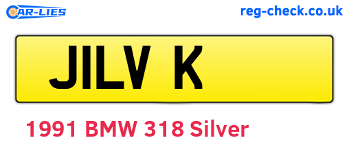 J1LVK are the vehicle registration plates.