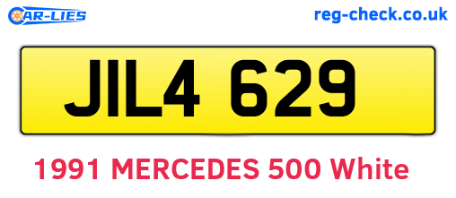 JIL4629 are the vehicle registration plates.
