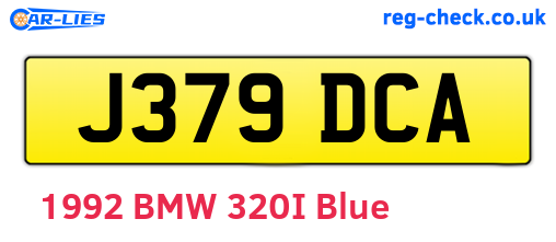 J379DCA are the vehicle registration plates.