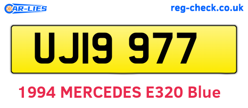 UJI9977 are the vehicle registration plates.