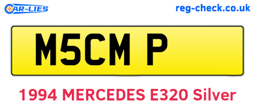 M5CMP are the vehicle registration plates.