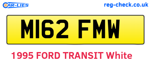 M162FMW are the vehicle registration plates.