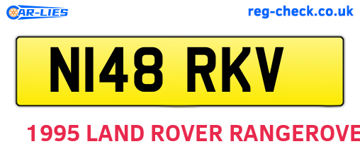 N148RKV are the vehicle registration plates.
