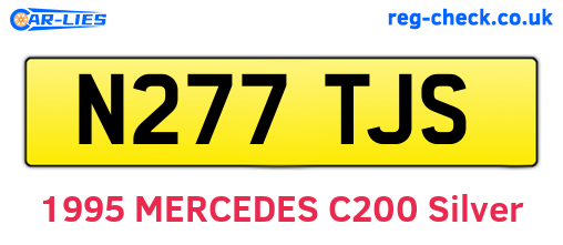 N277TJS are the vehicle registration plates.