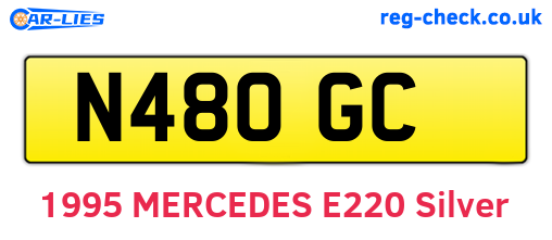 N48OGC are the vehicle registration plates.