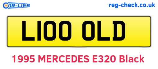 L100OLD are the vehicle registration plates.