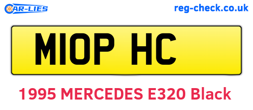 M10PHC are the vehicle registration plates.