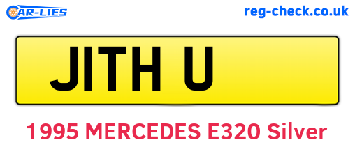 J1THU are the vehicle registration plates.