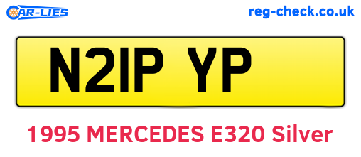 N21PYP are the vehicle registration plates.