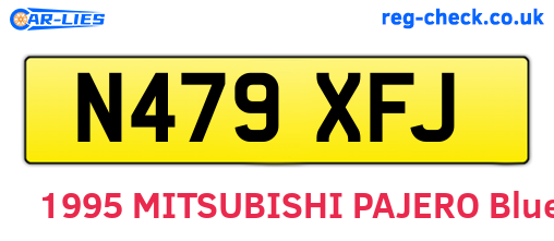 N479XFJ are the vehicle registration plates.