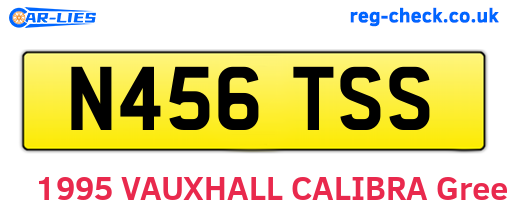 N456TSS are the vehicle registration plates.