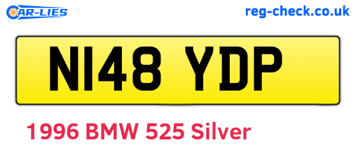 N148YDP are the vehicle registration plates.