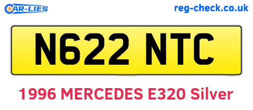 N622NTC are the vehicle registration plates.