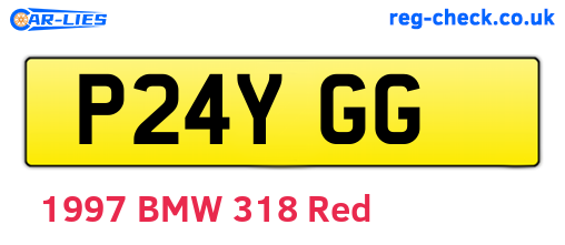 P24YGG are the vehicle registration plates.