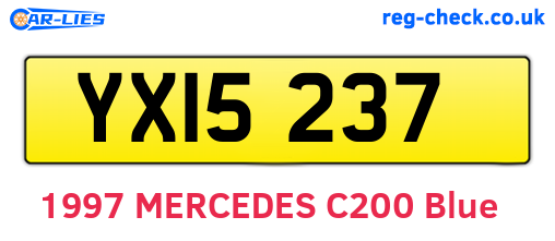 YXI5237 are the vehicle registration plates.